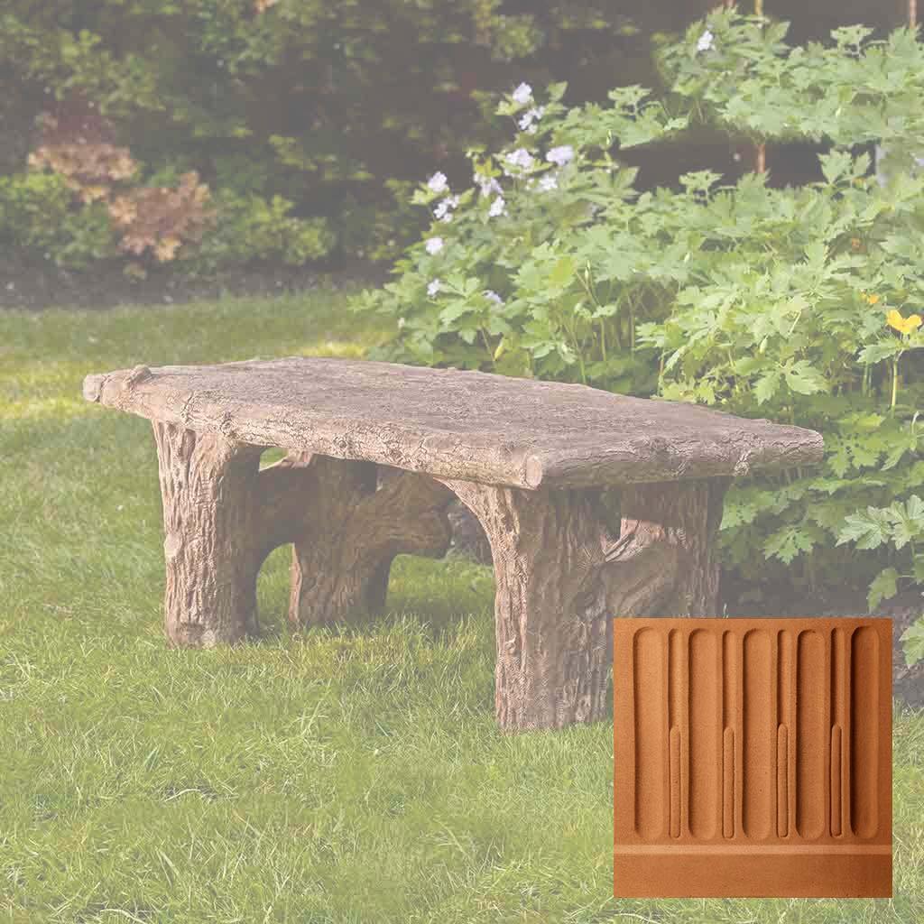 Faux Bois Bench