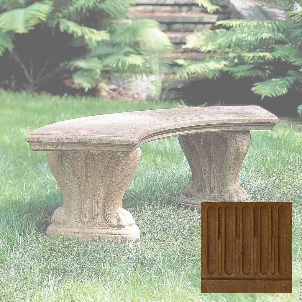 Curved West Chester Bench