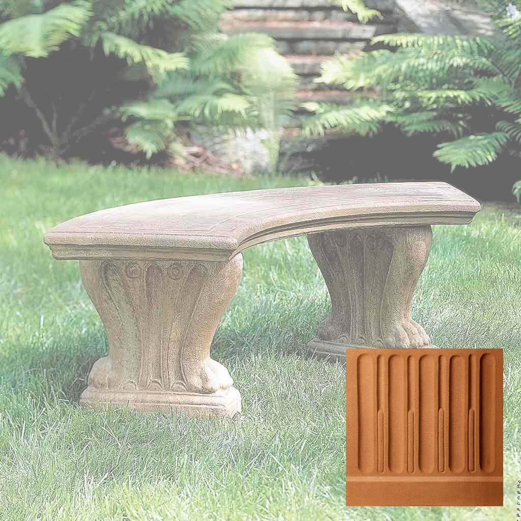 Curved West Chester Bench