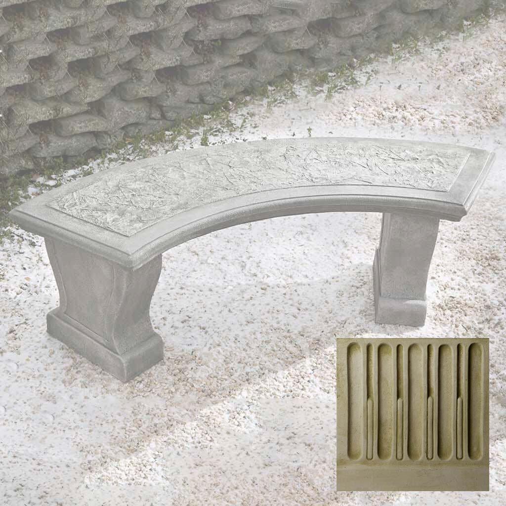 Curved Leaf Bench