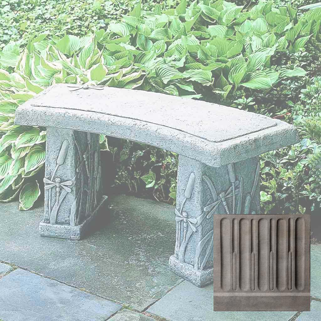Dragonfly Curved Bench