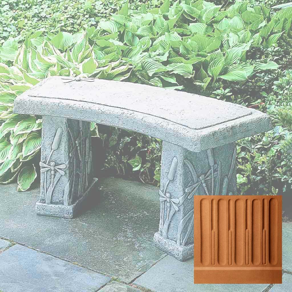 Dragonfly Curved Bench
