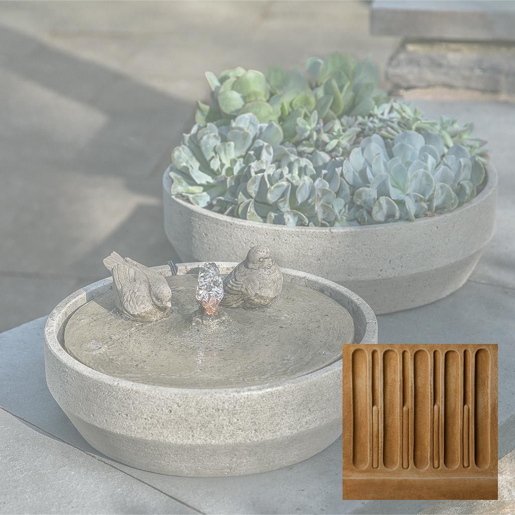 Beveled Songbird Fountain