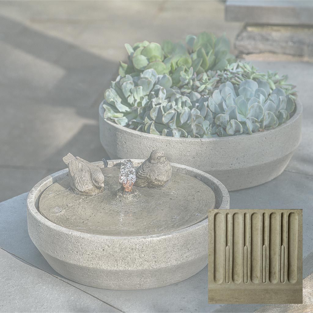 Beveled Songbird Fountain