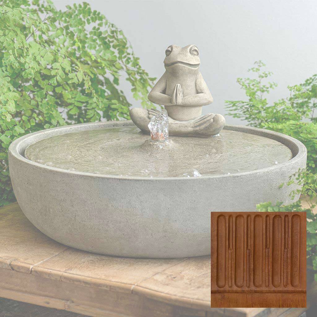 Yoga Frog Fountain