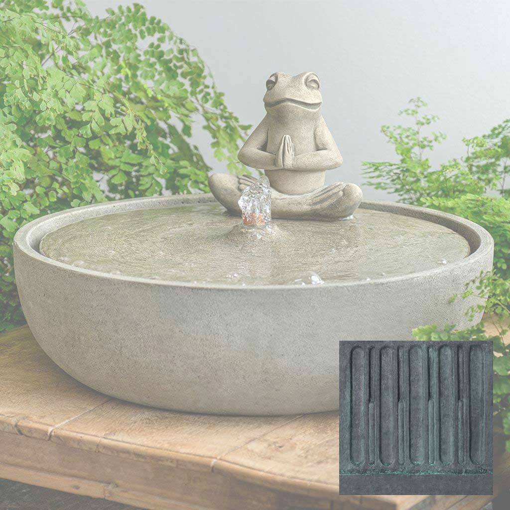 Yoga Frog Fountain