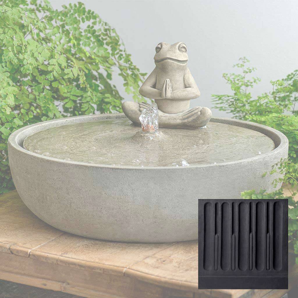 Yoga Frog Fountain