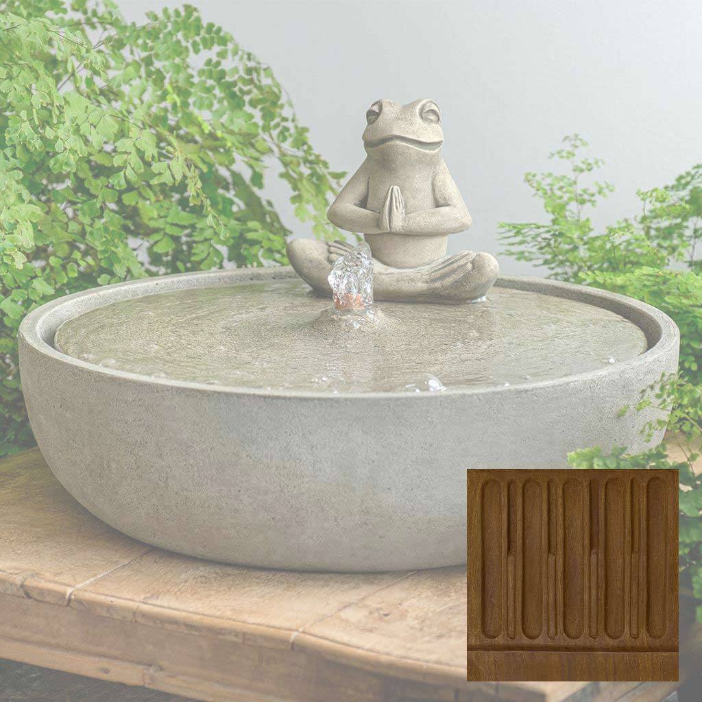 Yoga Frog Fountain