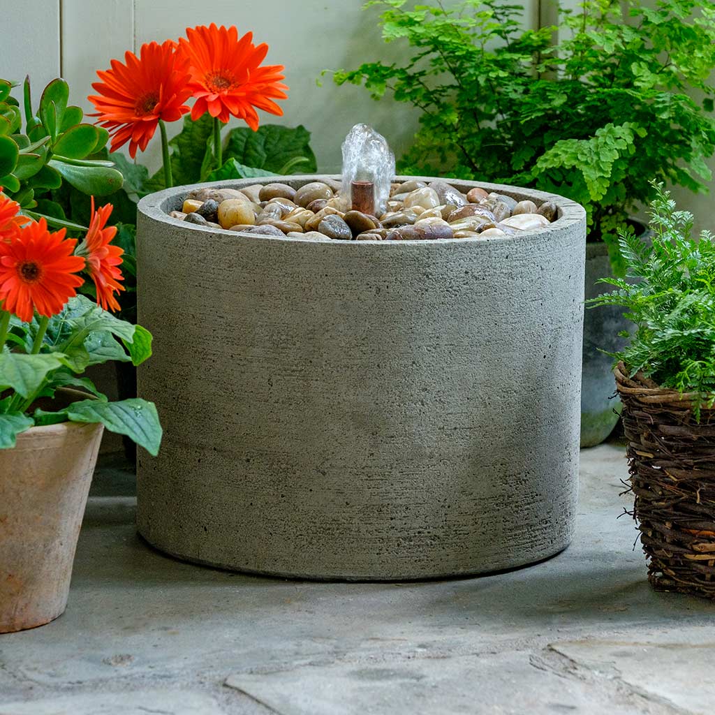 Salinas Pebble Fountain - Low