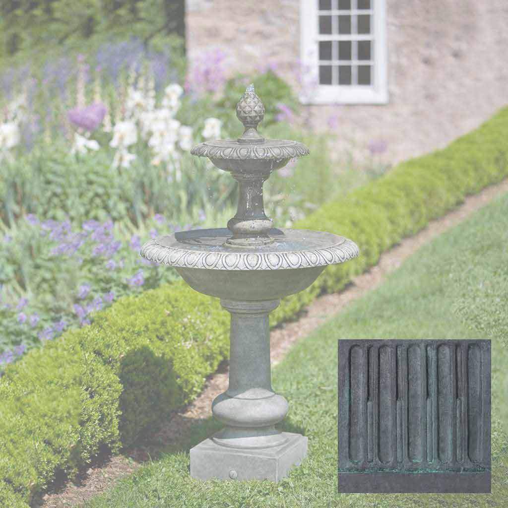 Williamsburg Pineapple Two Tier Fountain