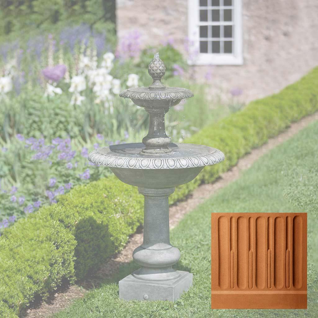 Williamsburg Pineapple Two Tier Fountain