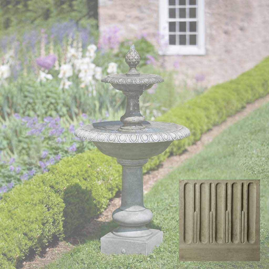 Williamsburg Pineapple Two Tier Fountain