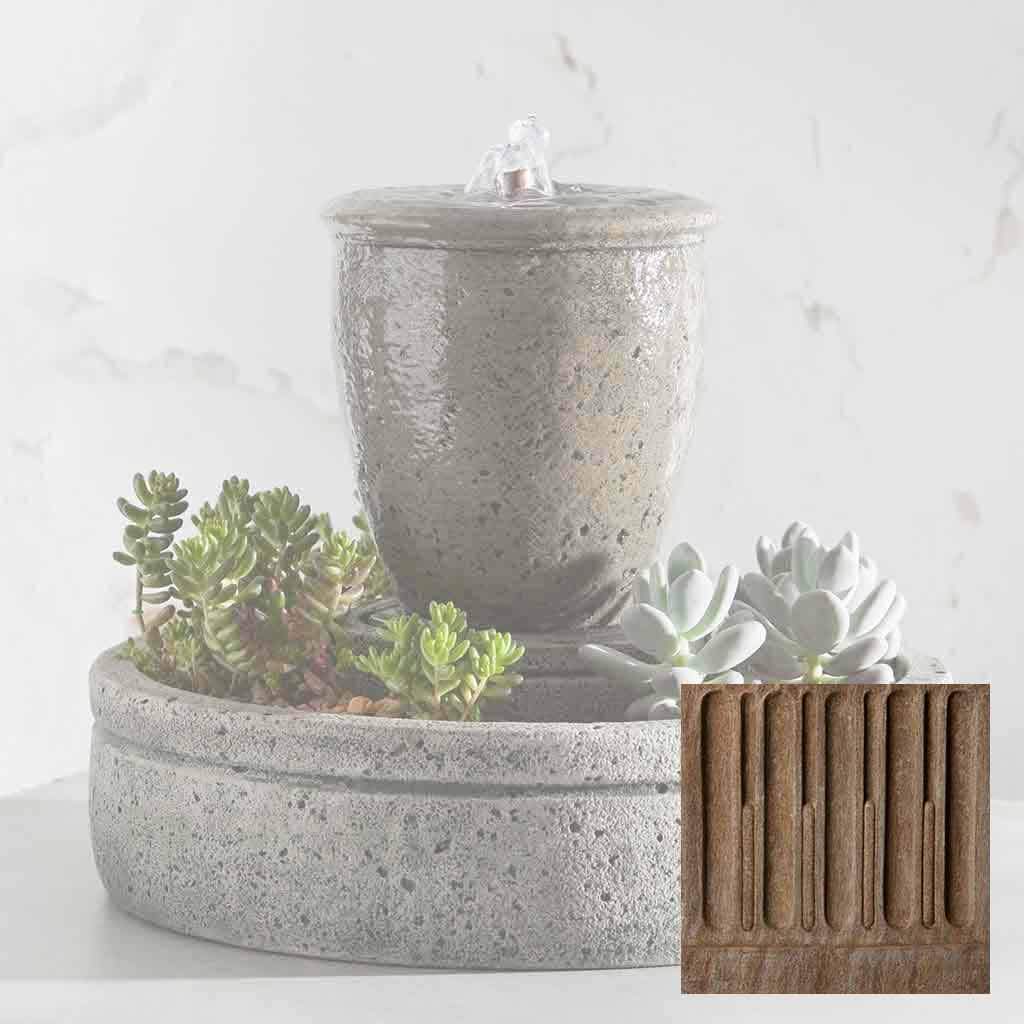 M-Series Textured Spa Fountain with Planter