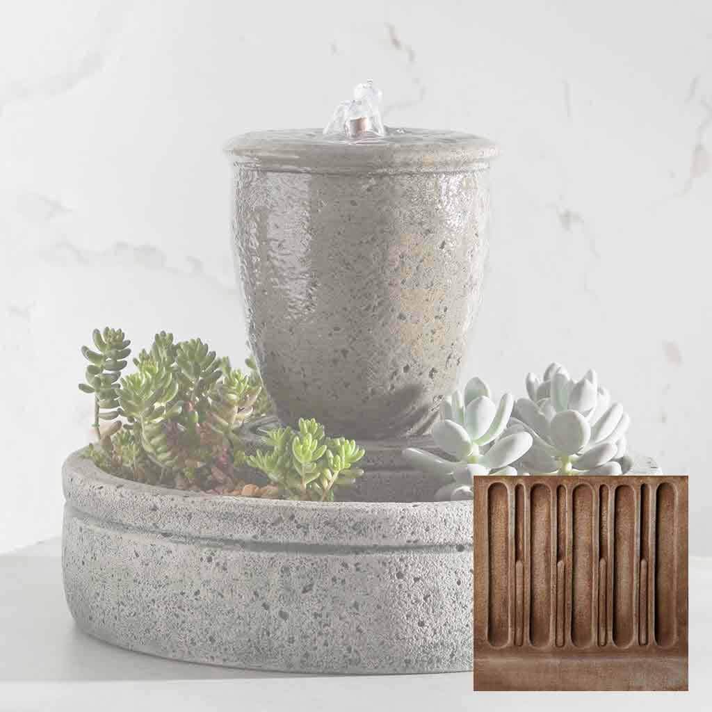 M-Series Textured Spa Fountain with Planter