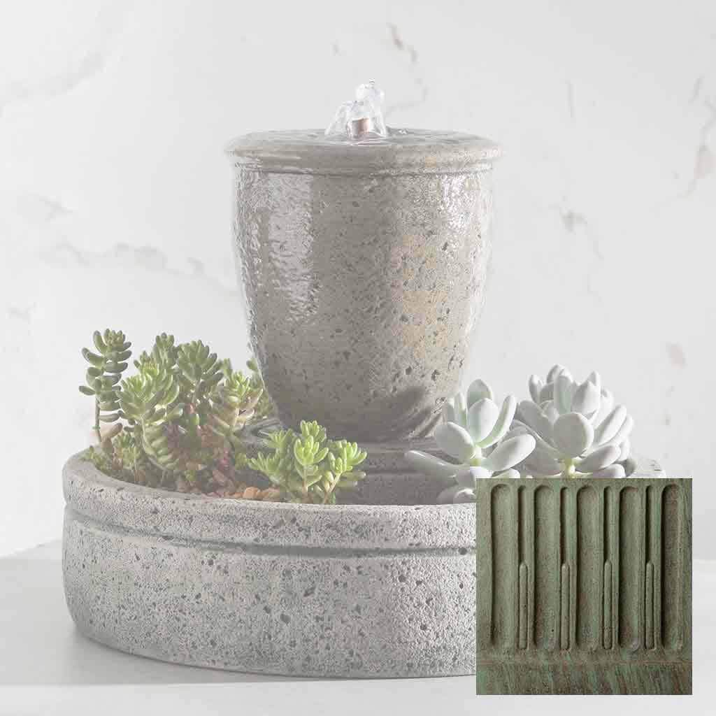 M-Series Textured Spa Fountain with Planter