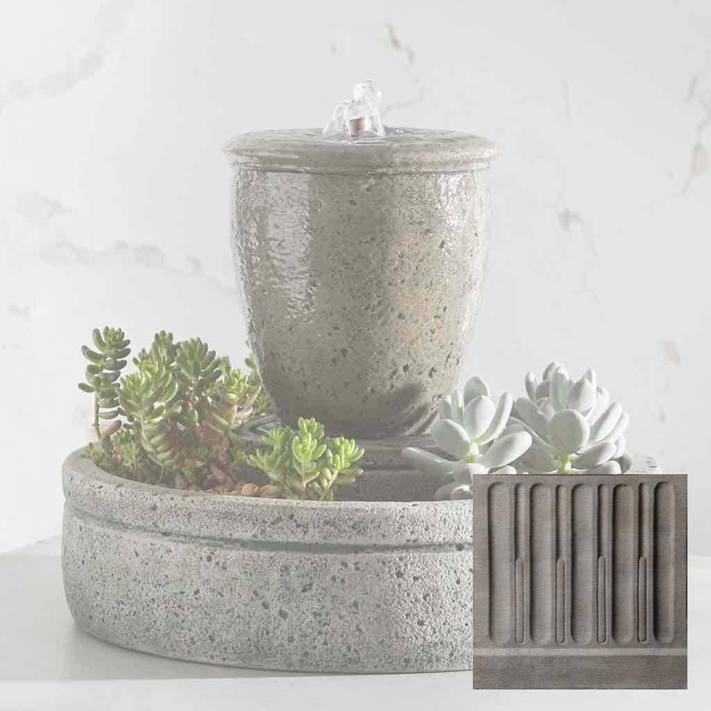 M-Series Textured Spa Fountain with Planter
