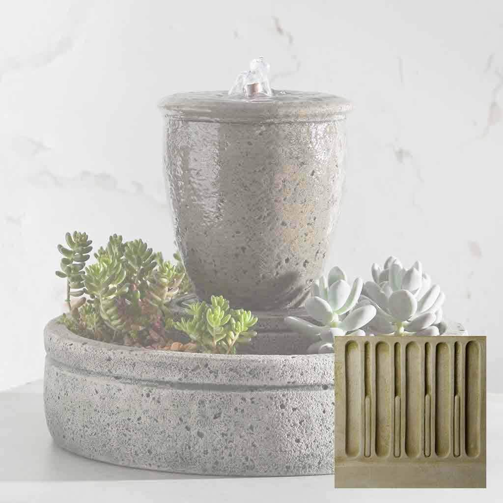 M-Series Textured Spa Fountain with Planter