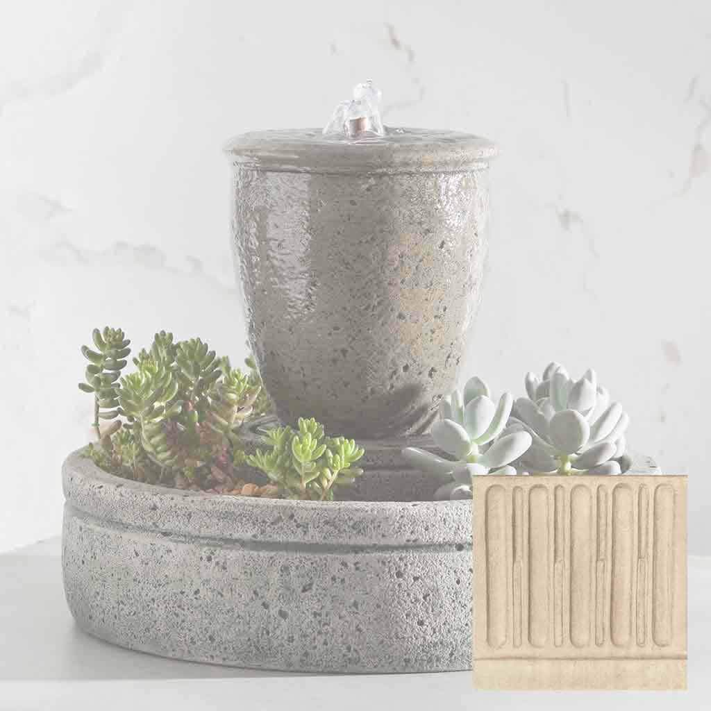 M-Series Textured Spa Fountain with Planter