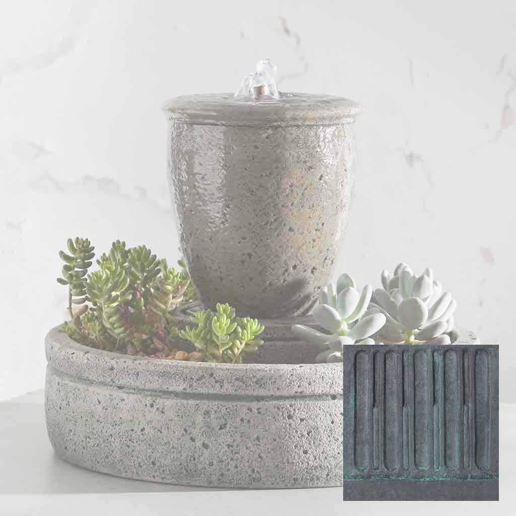 M-Series Textured Spa Fountain with Planter