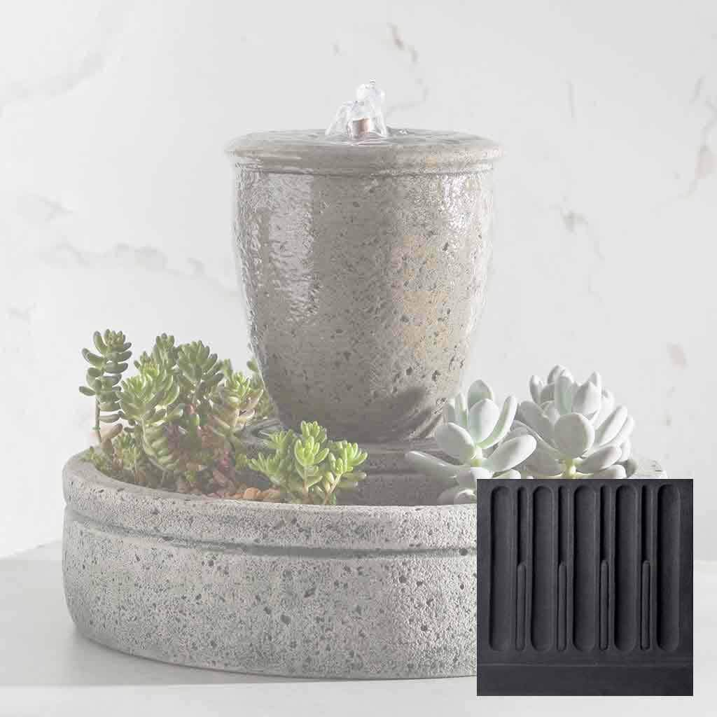 M-Series Textured Spa Fountain with Planter