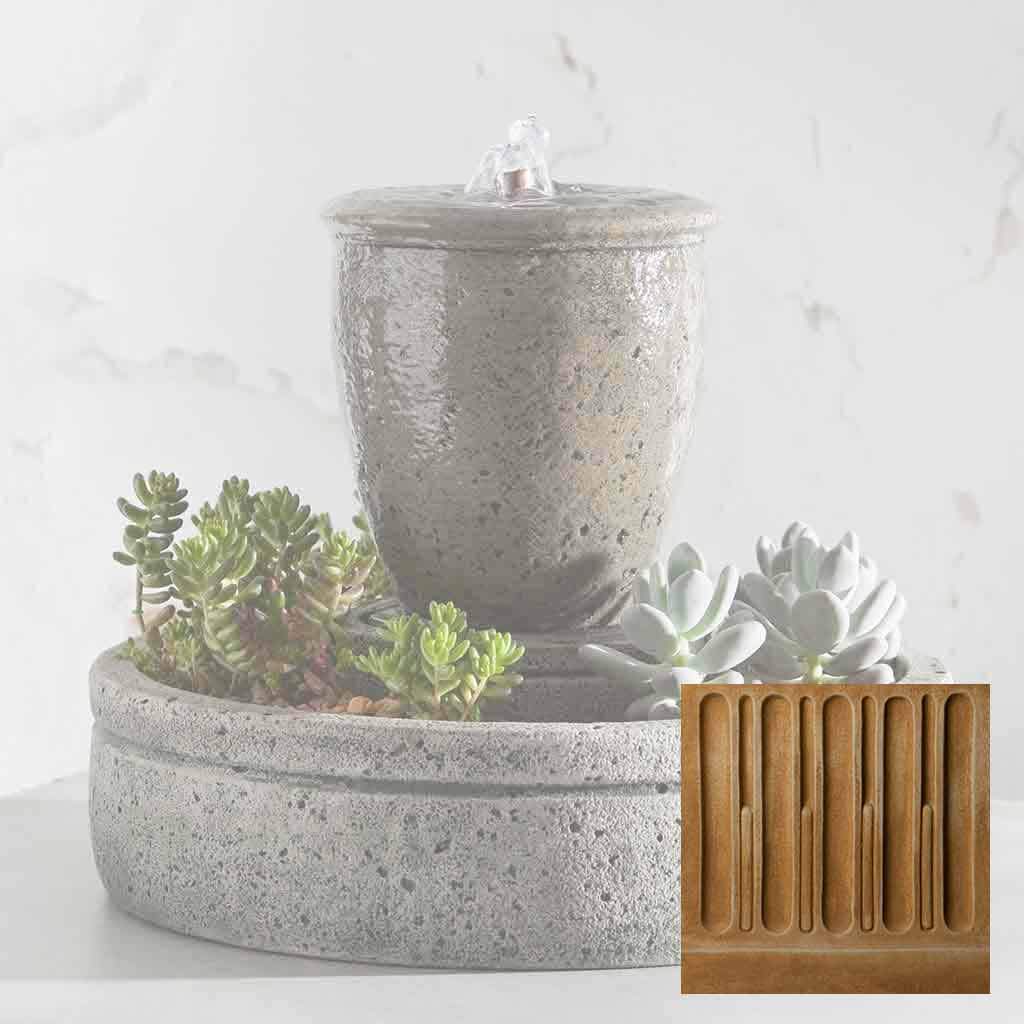M-Series Textured Spa Fountain with Planter