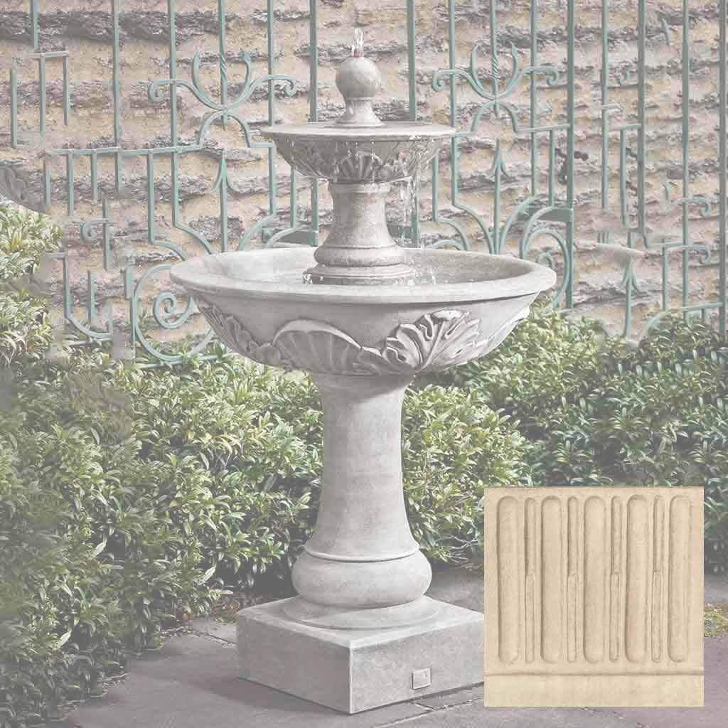 Acanthus Two Tiered Fountain