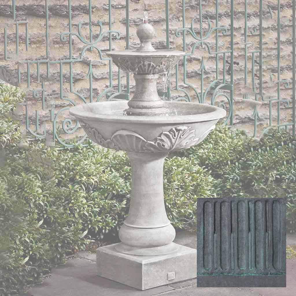 Acanthus Two Tiered Fountain
