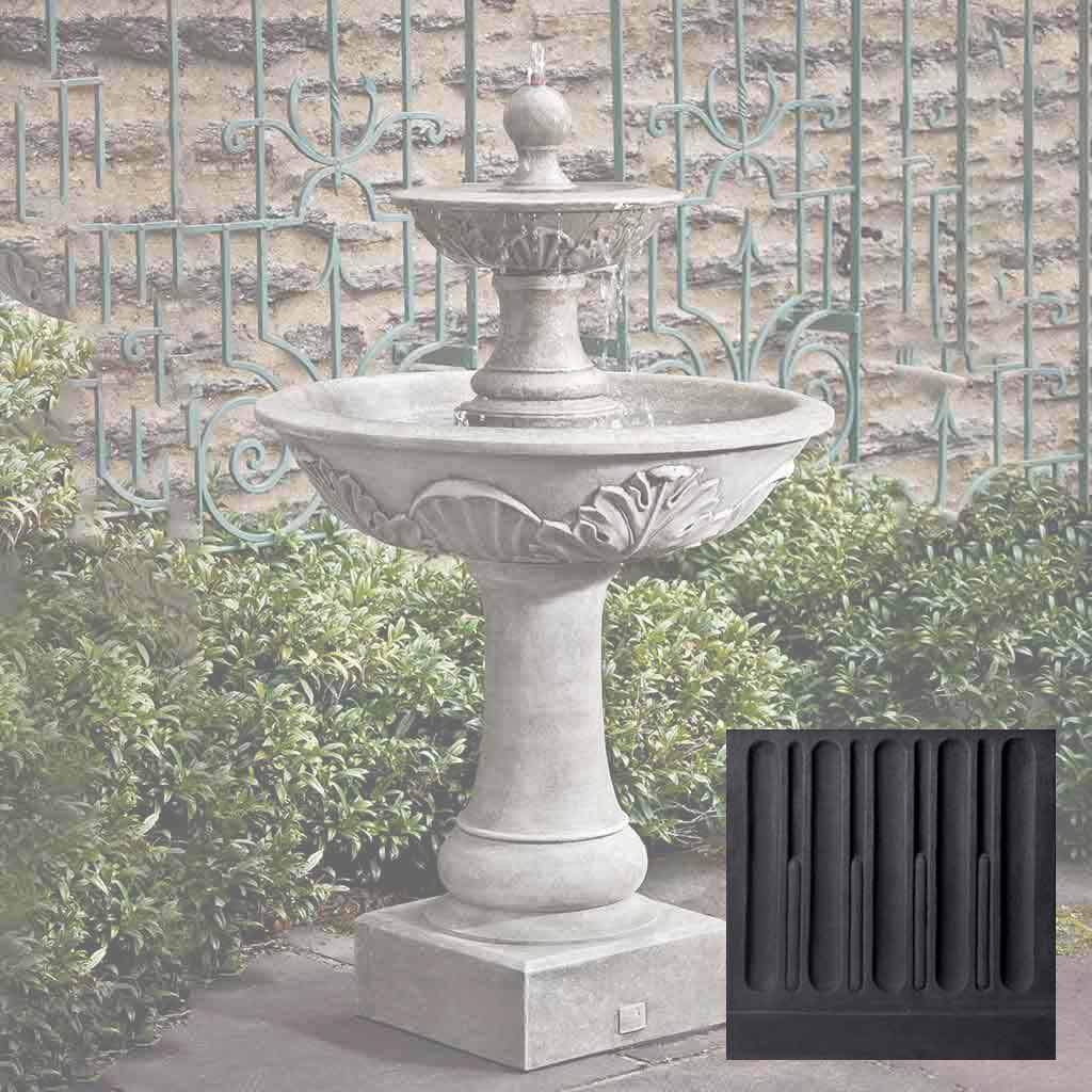 Acanthus Two Tiered Fountain