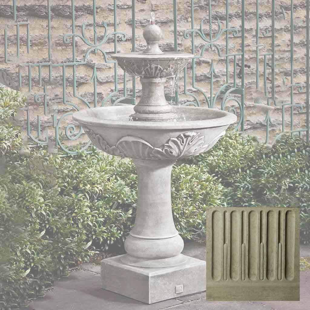 Acanthus Two Tiered Fountain