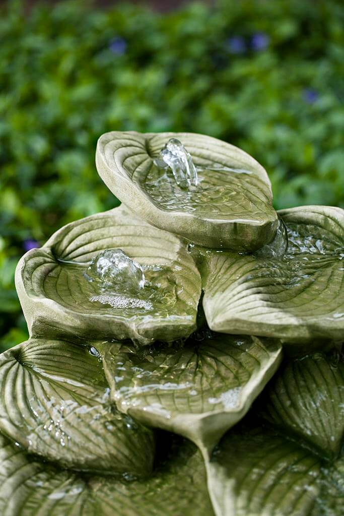 Cascading Hosta Fountain