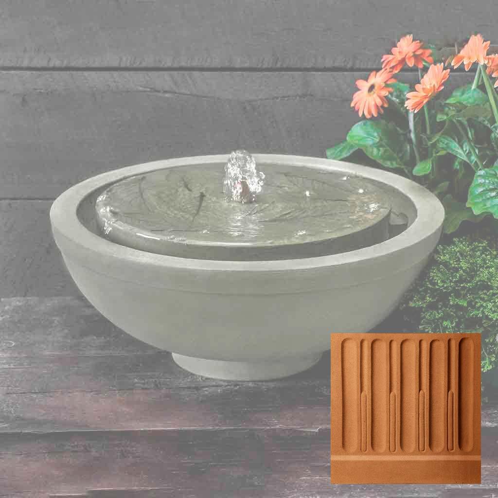 Hydrangea Leaves Garden Terrace Fountain