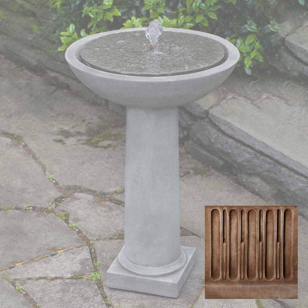 Cirrus Birdbath Fountain