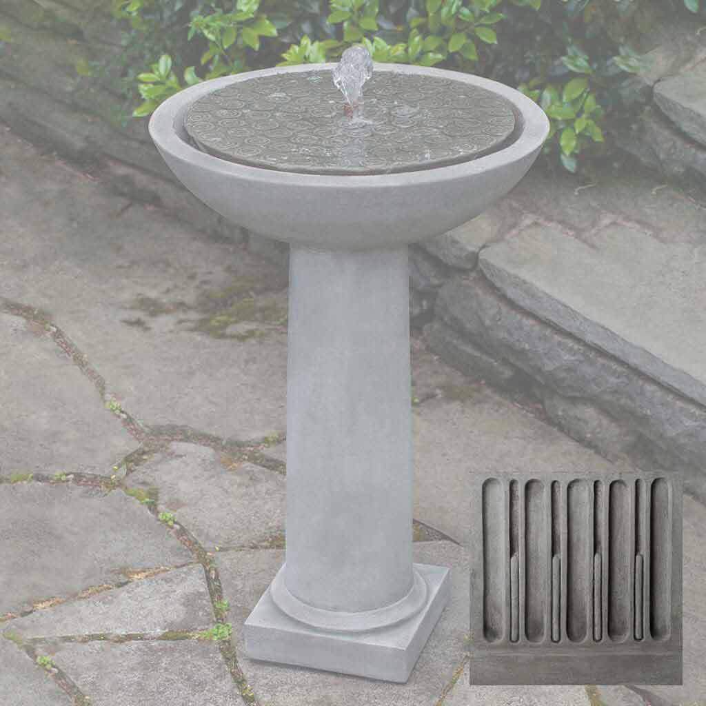 Cirrus Birdbath Fountain