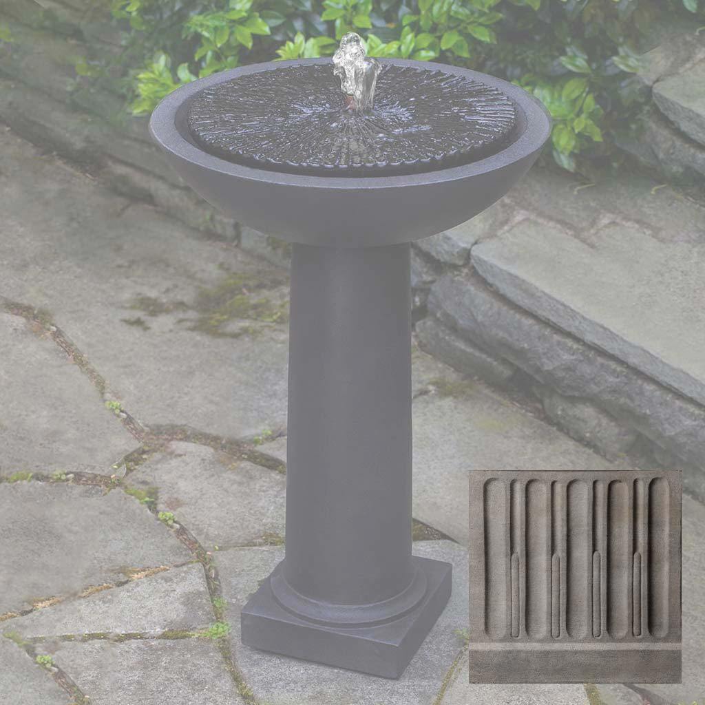Equinox Birdbath Fountain