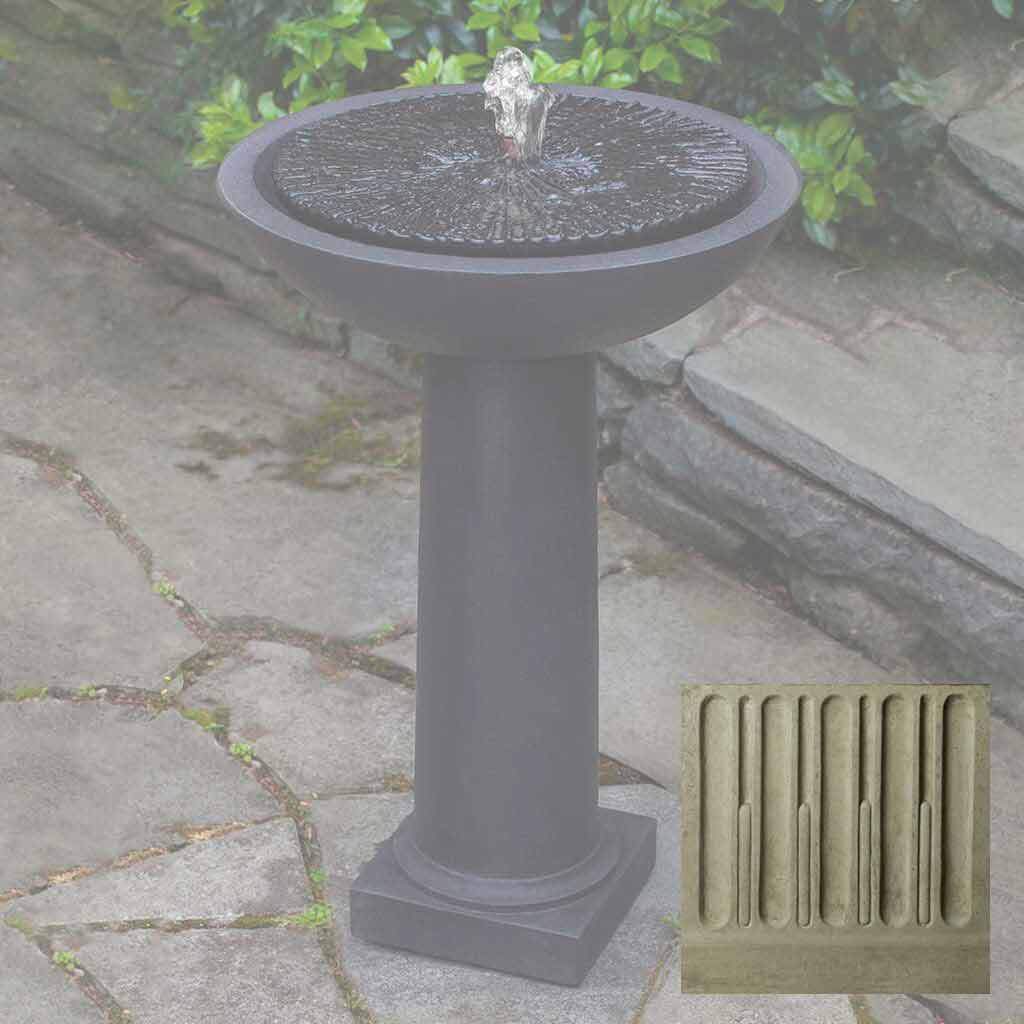 Equinox Birdbath Fountain