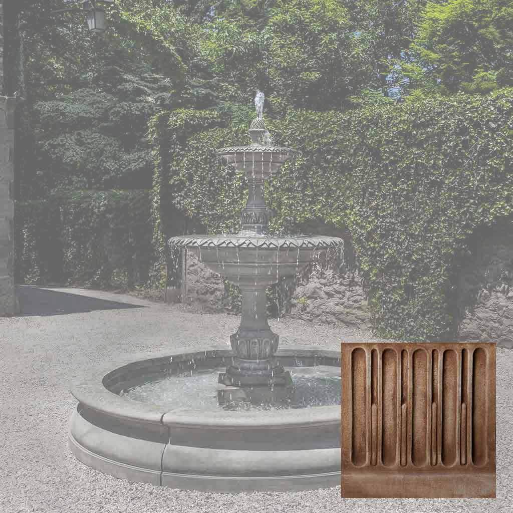 Charleston Fountain in Basin