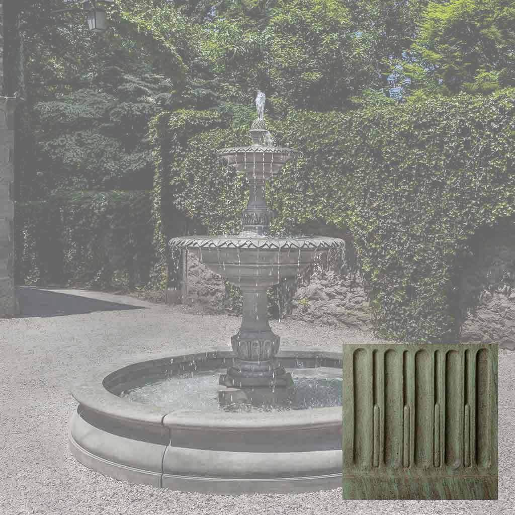 Charleston Fountain in Basin