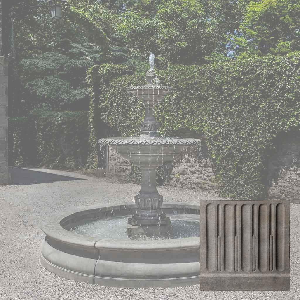 Charleston Fountain in Basin