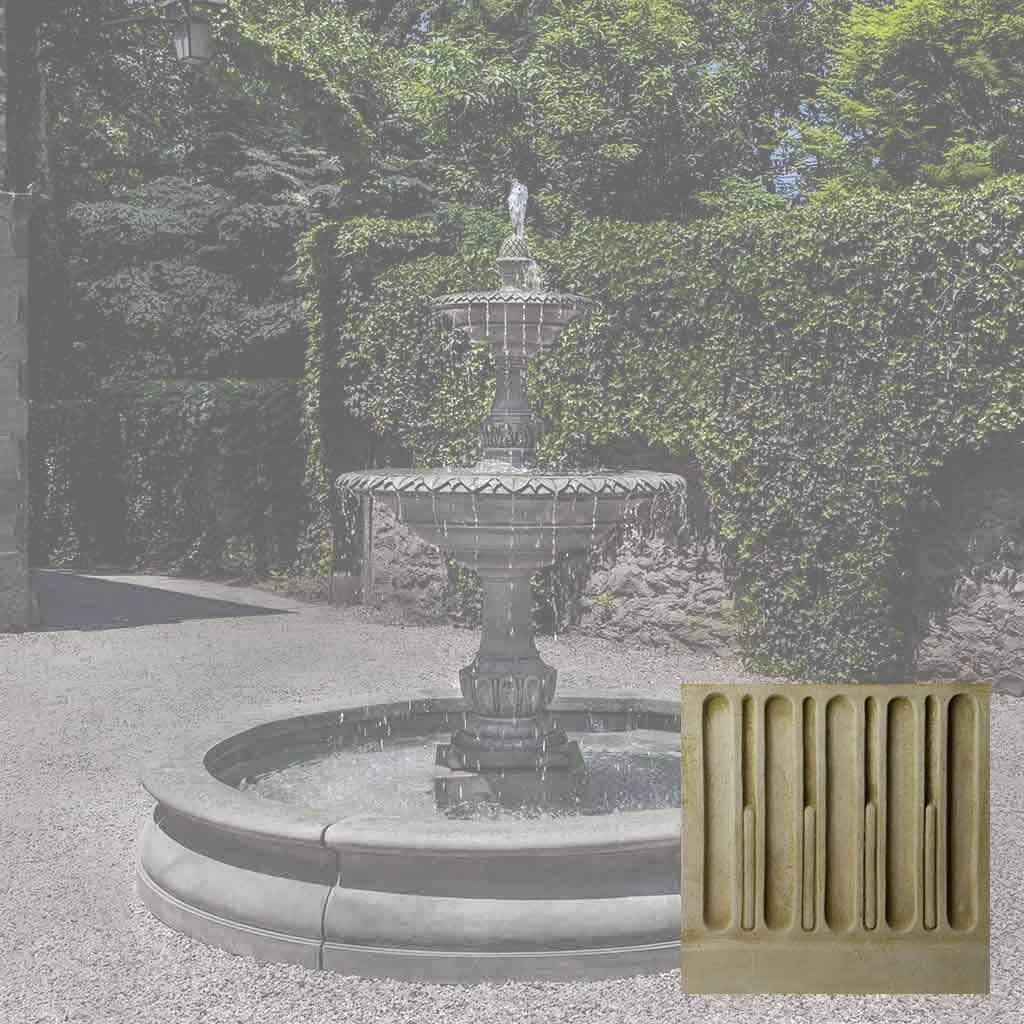 Charleston Fountain in Basin