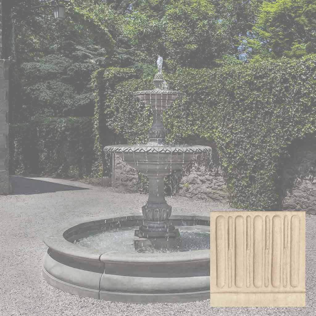 Charleston Fountain in Basin