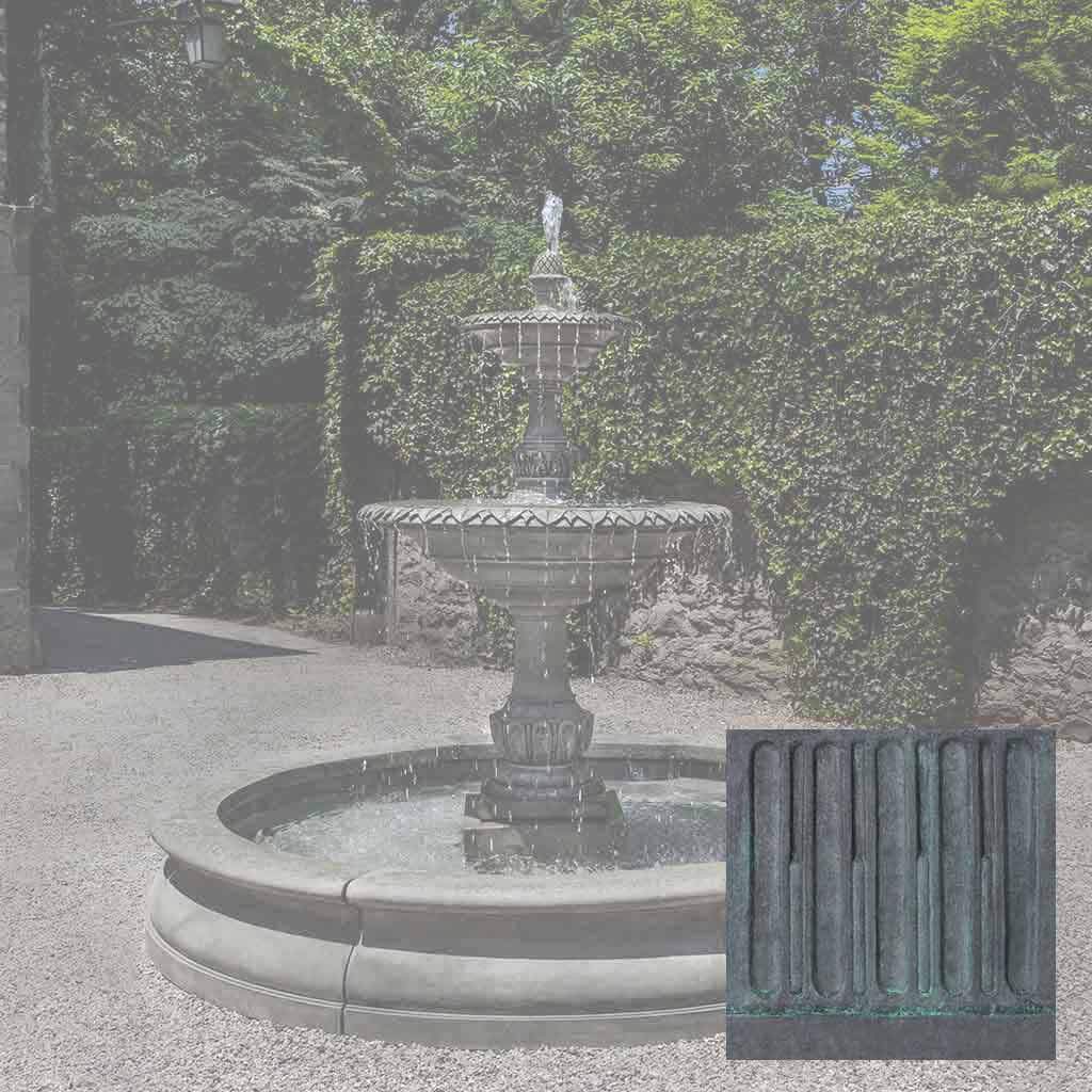Charleston Fountain in Basin