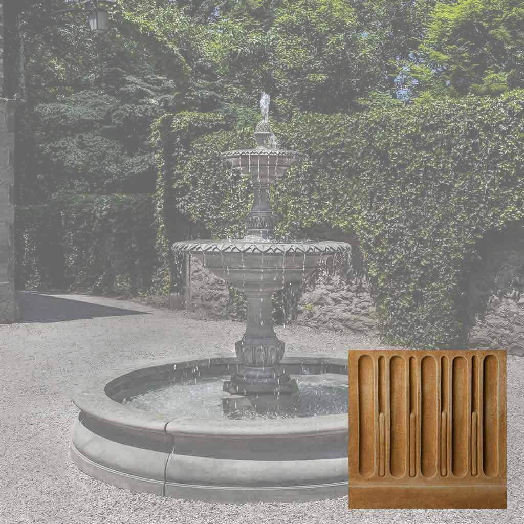 Charleston Fountain in Basin