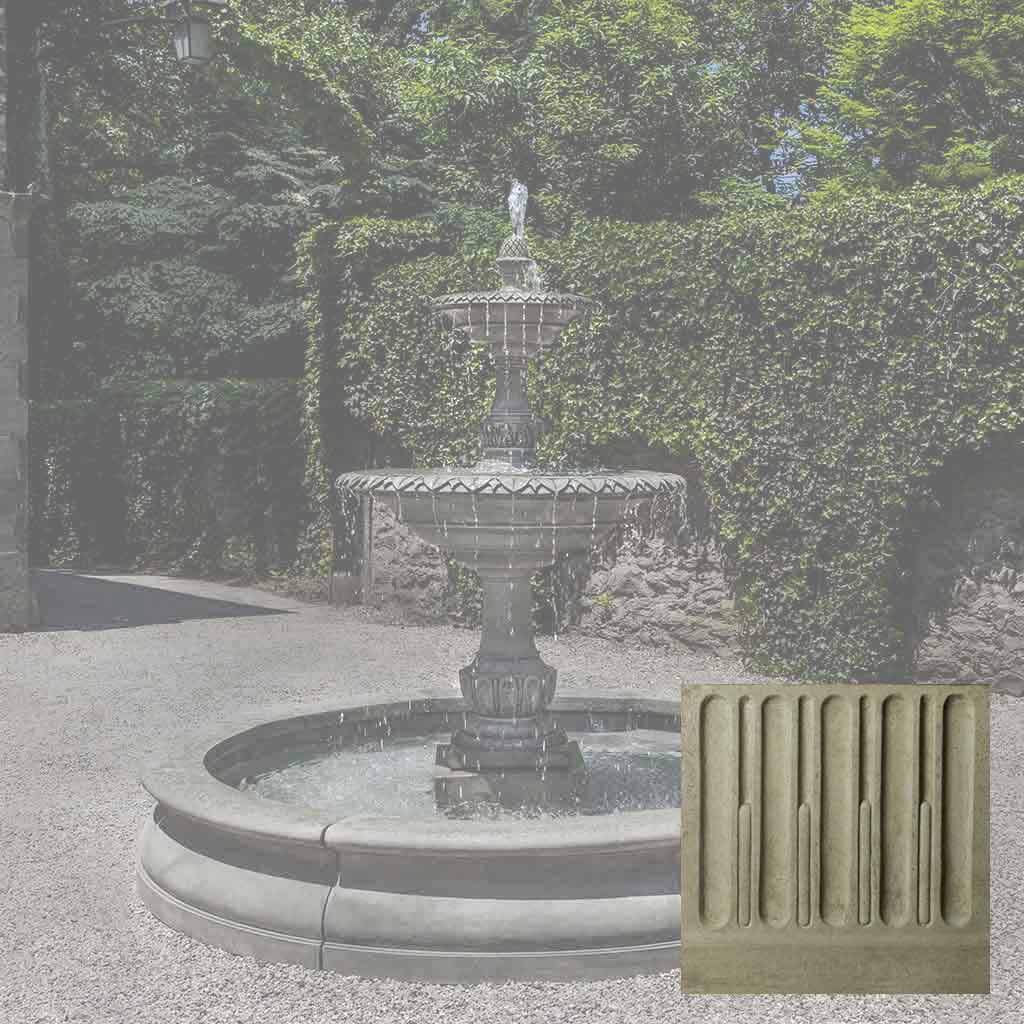 Charleston Fountain in Basin