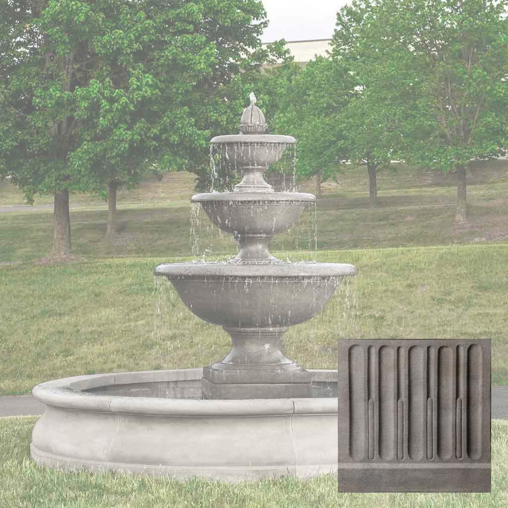 Monteros Fountain in Basin