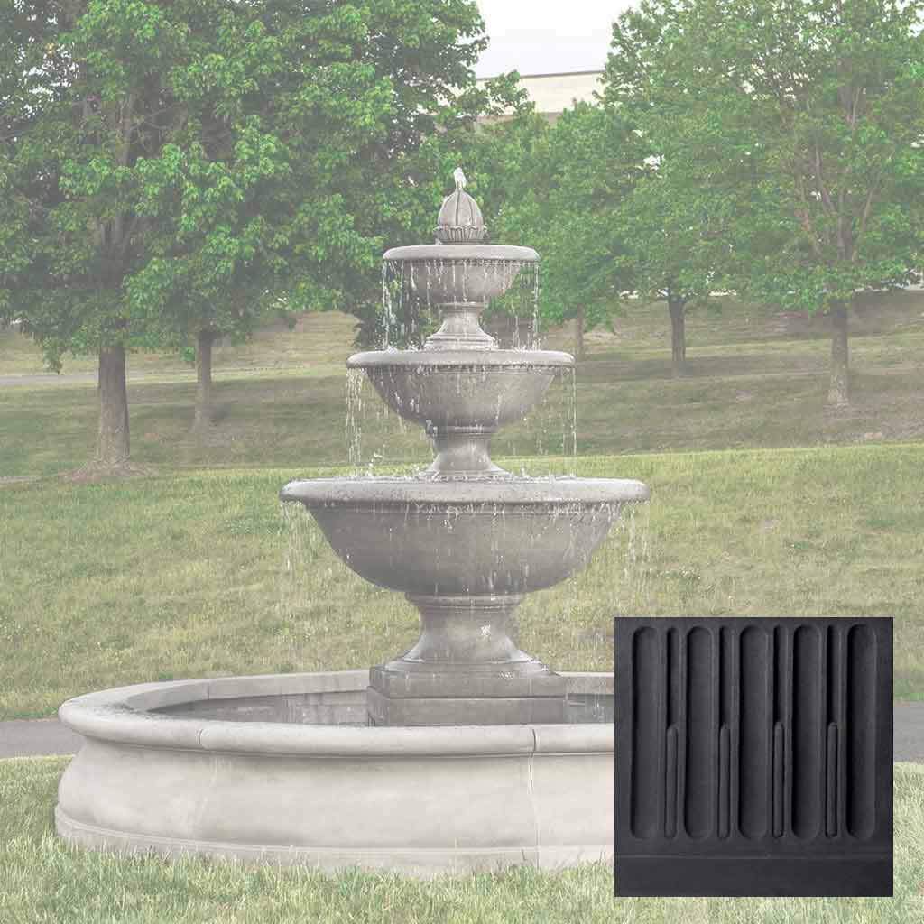 Monteros Fountain in Basin