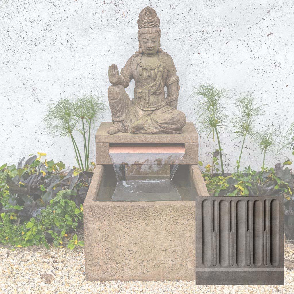 Antique Quan Yin Buddha Fountain