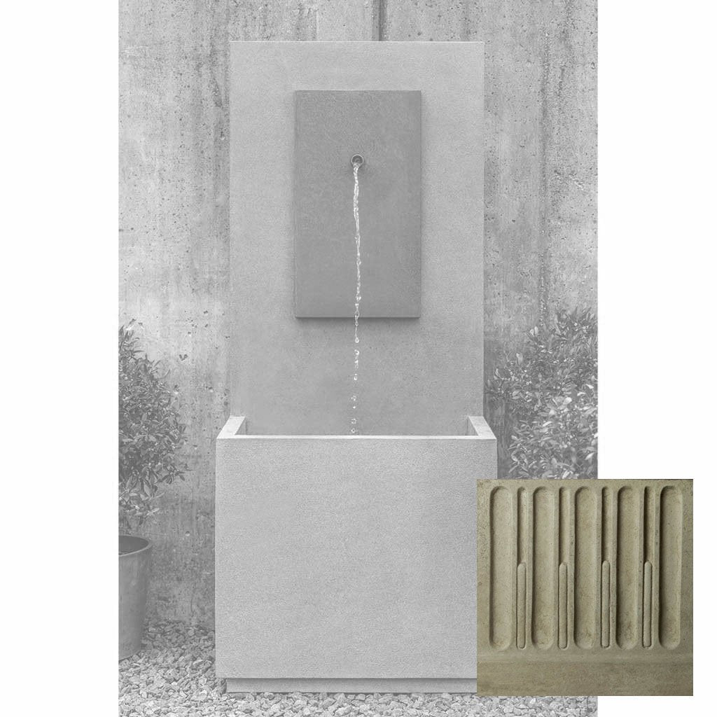 MC-1 Fountain - Corten Steel Face