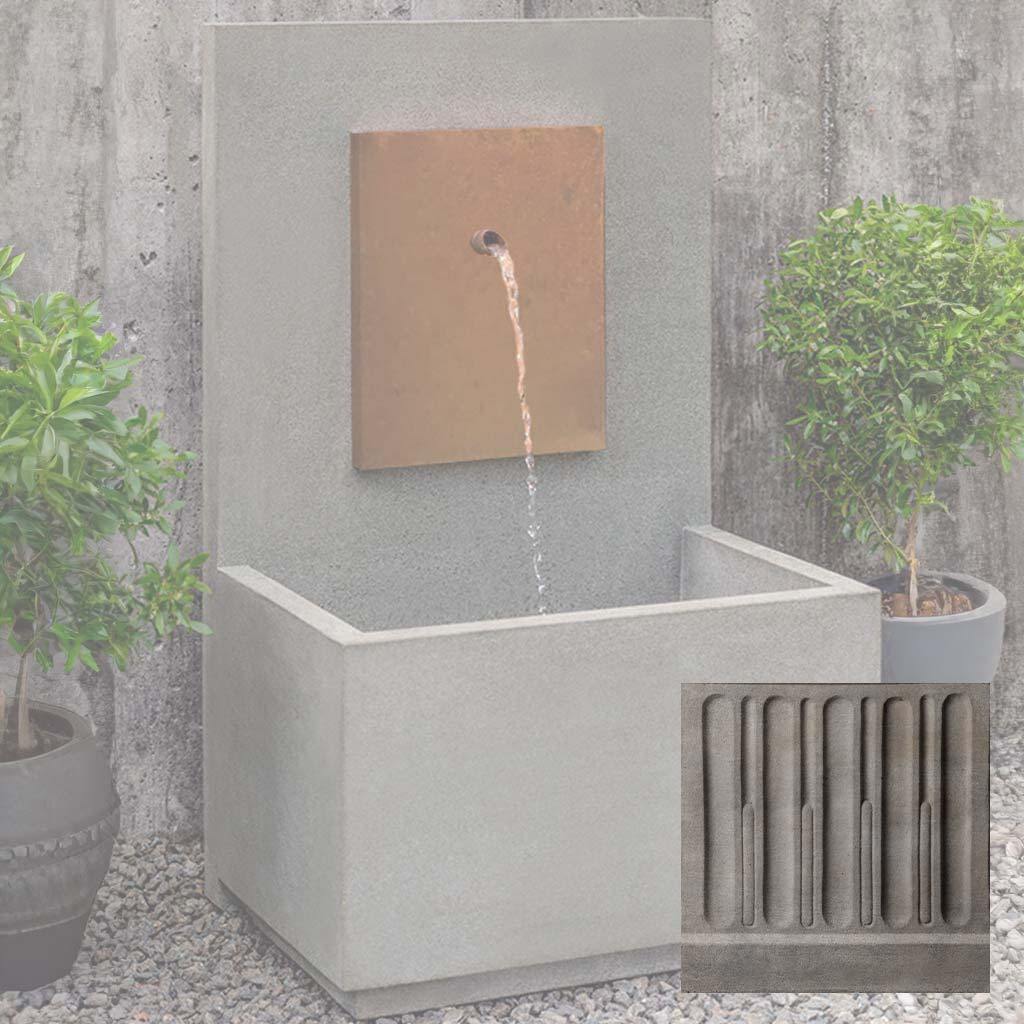MC-2 Fountain - Corten Steel Face