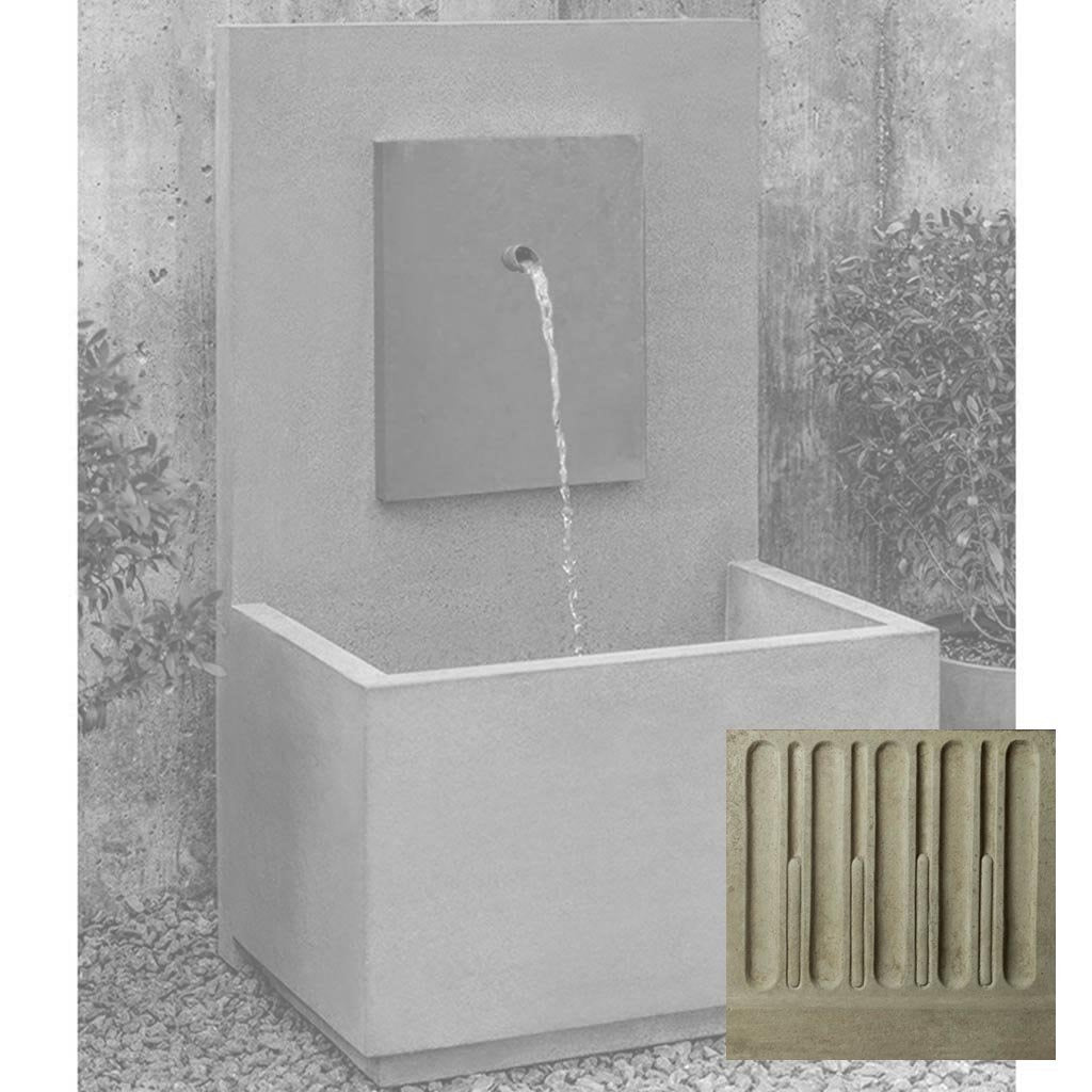 MC-2 Fountain - Corten Steel Face