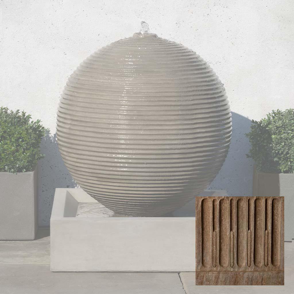 Ribbed Sphere Fountain